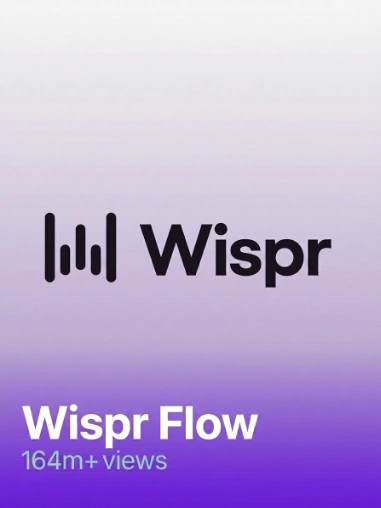 Wispr Flow — a Eclipr client reel