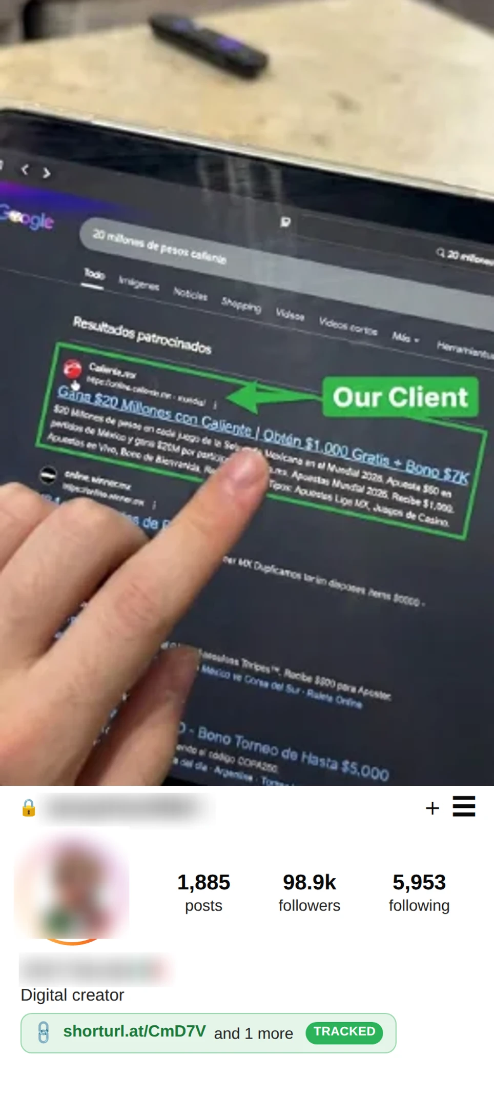 UGC Distribution example